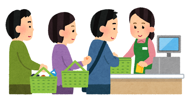 客がレジに並んでるのに品出ししてる店員: みじかめっ！なんJ