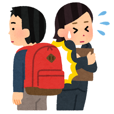 デブがリュックしょって満員の電車にいたから思いっきり押してやった: みじかめっ！なんJ