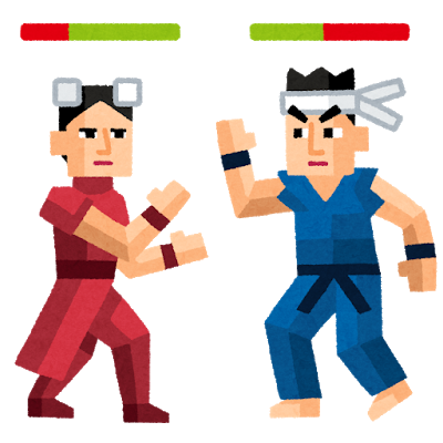 格闘ゲームのキャラクターの攻撃ってよく見ると7割ぐらい全然痛くなさそうだよな: みじかめっ！なんJ