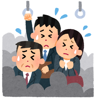 【悲報】新入社員ワイ、通勤があまりにも地獄すぎて退職を検討してしまう…: みじかめっ！なんJ