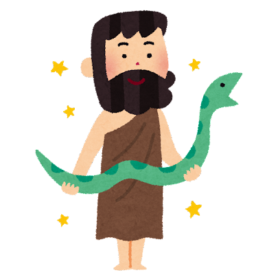 【余裕】お前ら、わい(アオダイショウを腕に巻き付けている)に勝てる？ｗ: みじかめっ！なんJ