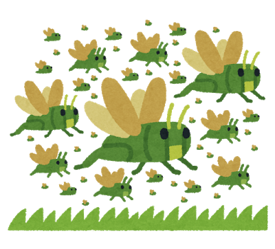 4000億匹のイナゴ←これどうなったの？: みじかめっ！なんJ