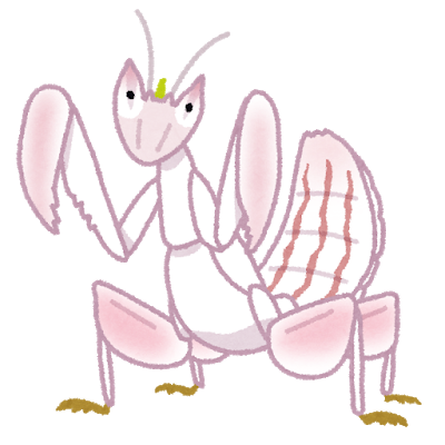 家の中に白いカマキリいたんやがこれ何や？ 	: みじかめっ！なんJ