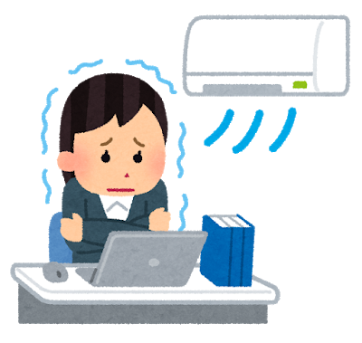 PCの真上にエアコンあんねんけど寒ゥゥゥゥゥーィ………（ｶﾞｸｶﾞｸ: みじかめっ！なんJ