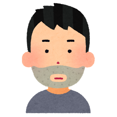 髭を薄くする方法ってない？ 	: みじかめっ！なんJ