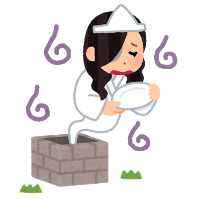 【悲報】幽霊さん、ロングヘアで俯いて白い服しか着ぃへんｗ: みじかめっ！なんJ